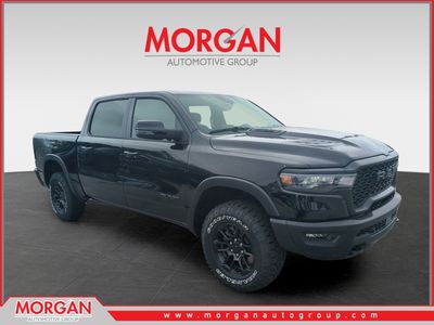 2026 Ram 1500 Rebel in Black — front three-quarter view