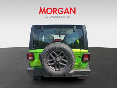 2026 Jeep Wrangler — engine compartment view