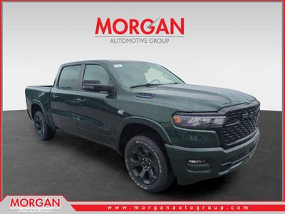 2026 Ram 1500 Big Horn/Lone Star in Green — front three-quarter view