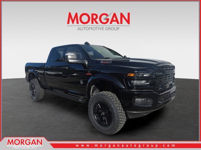 2026 Ram 2500 Big Horn in Black — front three-quarter view