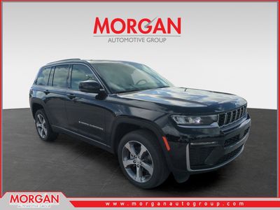 2026 Jeep Grand Cherokee Limited in Black — front three-quarter view