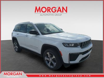 2026 Jeep Grand Cherokee Limited in White/off-white — front three-quarter view