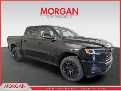 2026 Ram 1500 Limited in Black — front three-quarter view