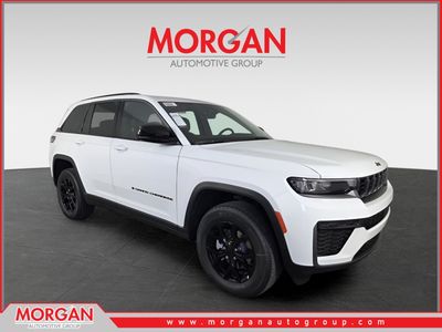 2026 Jeep Grand Cherokee Laredo in White/off-white — front three-quarter view