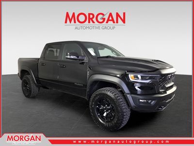 2026 Ram 1500 RHO in Black — front three-quarter view