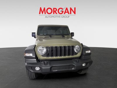 2026 Jeep Wrangler — rear three-quarter view