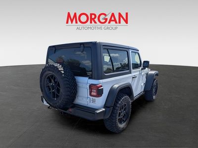 2026 Jeep Wrangler — rear three-quarter view