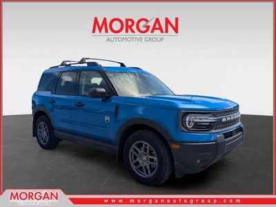 2025 Ford Bronco Sport Big Bend in Blue — front three-quarter view
