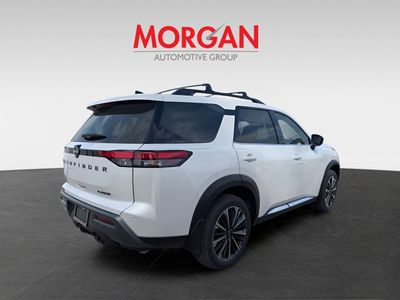 2026 Nissan Pathfinder — rear three-quarter view