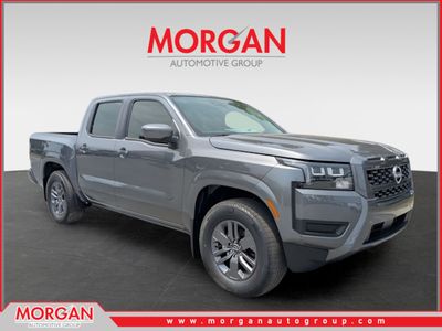 2026 Nissan Frontier SV in Gray — front three-quarter view