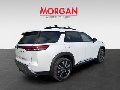 2026 Nissan Pathfinder — rear three-quarter view