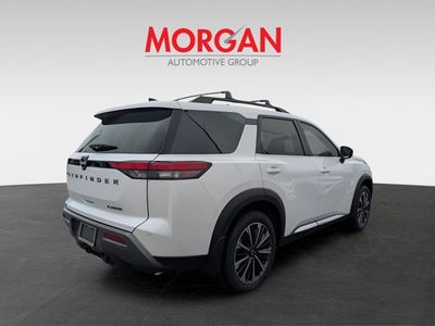2026 Nissan Pathfinder — rear three-quarter view