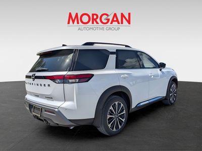 2026 Nissan Pathfinder — rear three-quarter view