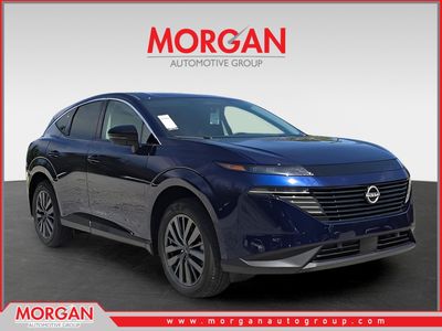 2026 Nissan Murano SL in Blue — front three-quarter view