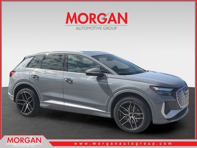 2024 Audi Q4 e-tron Premium — front three-quarter view