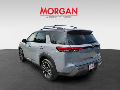 2026 Nissan Pathfinder — rear three-quarter view