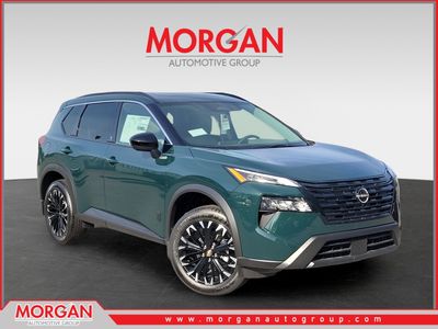 2026 Nissan Rogue Dark Armor in Black — front three-quarter view