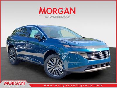 2026 Nissan Murano SL in Blue — front three-quarter view