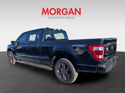 2023 Ford F-150 — rear three-quarter view