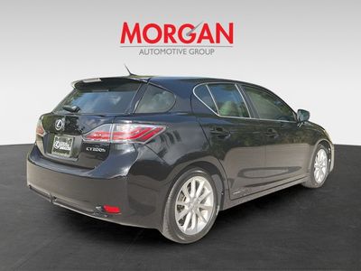 2012 Lexus CT 200h — rear three-quarter view