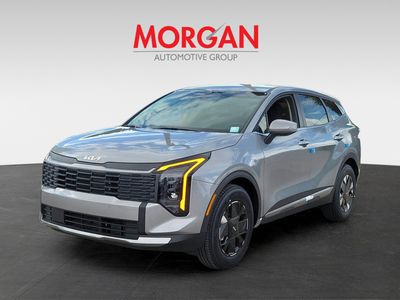 2026 Kia Sportage Hybrid — rear three-quarter view