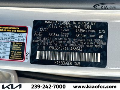 2026 Kia K5 — photo 23 view