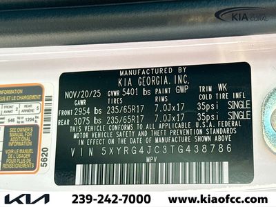 2026 Kia Sorento — photo 40 view