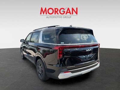 2026 Kia Carnival Hybrid — rear three-quarter view