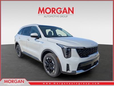 2026 Kia Sorento S in Wolf Gray — front three-quarter view