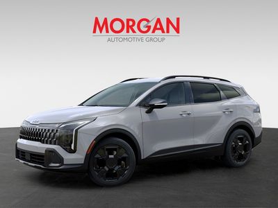 2026 Kia Sportage — rear three-quarter view