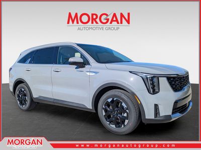 2026 Kia Sorento S in Wolf Gray — front three-quarter view