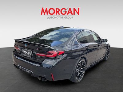 2023 BMW M5 — engine compartment view