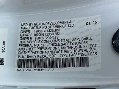 2025 Honda Accord Sedan - Photo 25