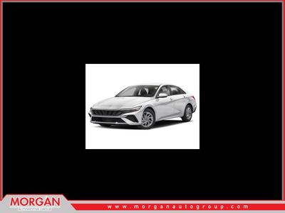 2026 Hyundai ELANTRA SEL Sport Premium in Serenity White Pearl — front three-quarter view