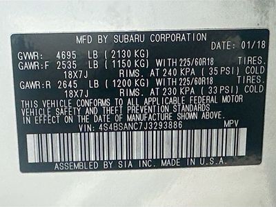 2018 Subaru Outback - Photo 33