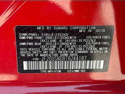2026 Subaru Crosstrek Hybrid - Photo 31