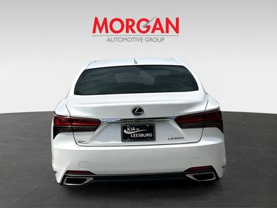 2022 Lexus LS — engine compartment view