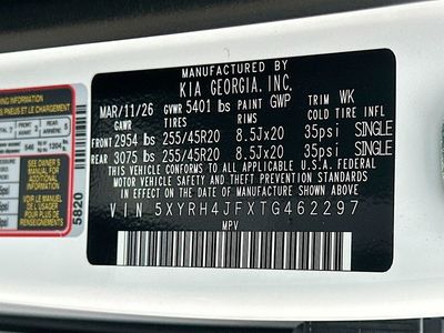 2026 Kia Sorento — photo 32 view