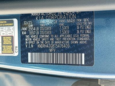 2026 Kia Sorento Hybrid — photo 34 view