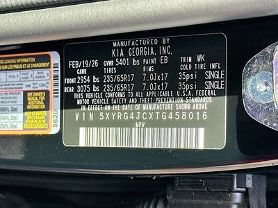 2026 Kia Sorento — photo 30 view