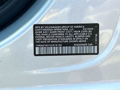 2020 Volkswagen Passat - Photo 28