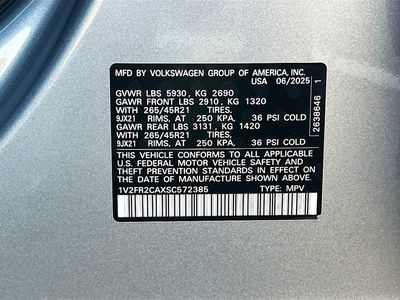 2025 Volkswagen Atlas - Photo 32