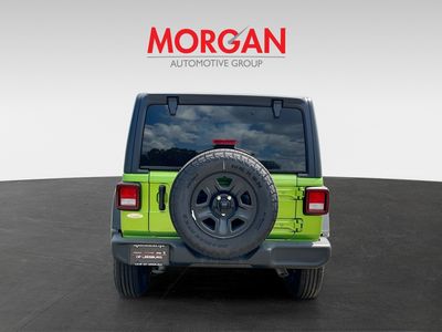 2025 Jeep Wrangler — engine compartment view
