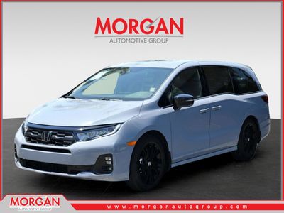 2026 Honda Odyssey Sport-L in Sonic Gray Pearl — front three-quarter view