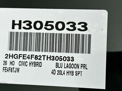 2026 Honda Civic Sedan Hybrid - Photo 25