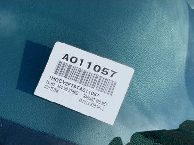 2026 Honda Accord Hybrid — photo 27 view