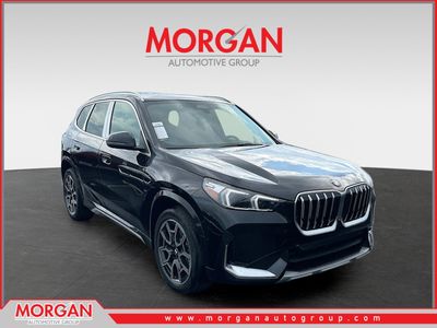 2026 BMW X1 xDrive28i in Black — front three-quarter view