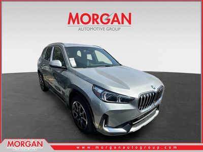 2026 BMW X1 xDrive28i in Silver — front three-quarter view