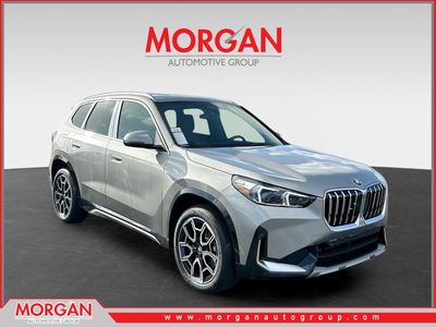 2026 BMW X1 xDrive28i in Silver — front three-quarter view