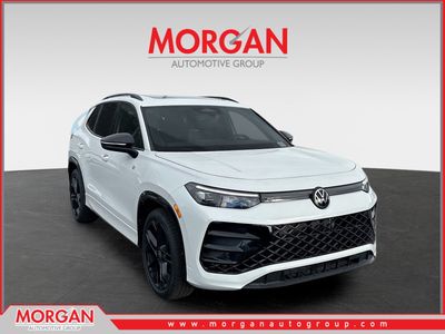 2026 Volkswagen Tiguan SE R-Line Black — front three-quarter view
